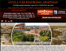 Tablet Screenshot of gyulapanorama.hu